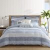 Sand Striped Duvet Cover Set (Large)