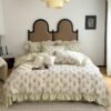 French Ruffled Bed Skirt Four-Piece Set